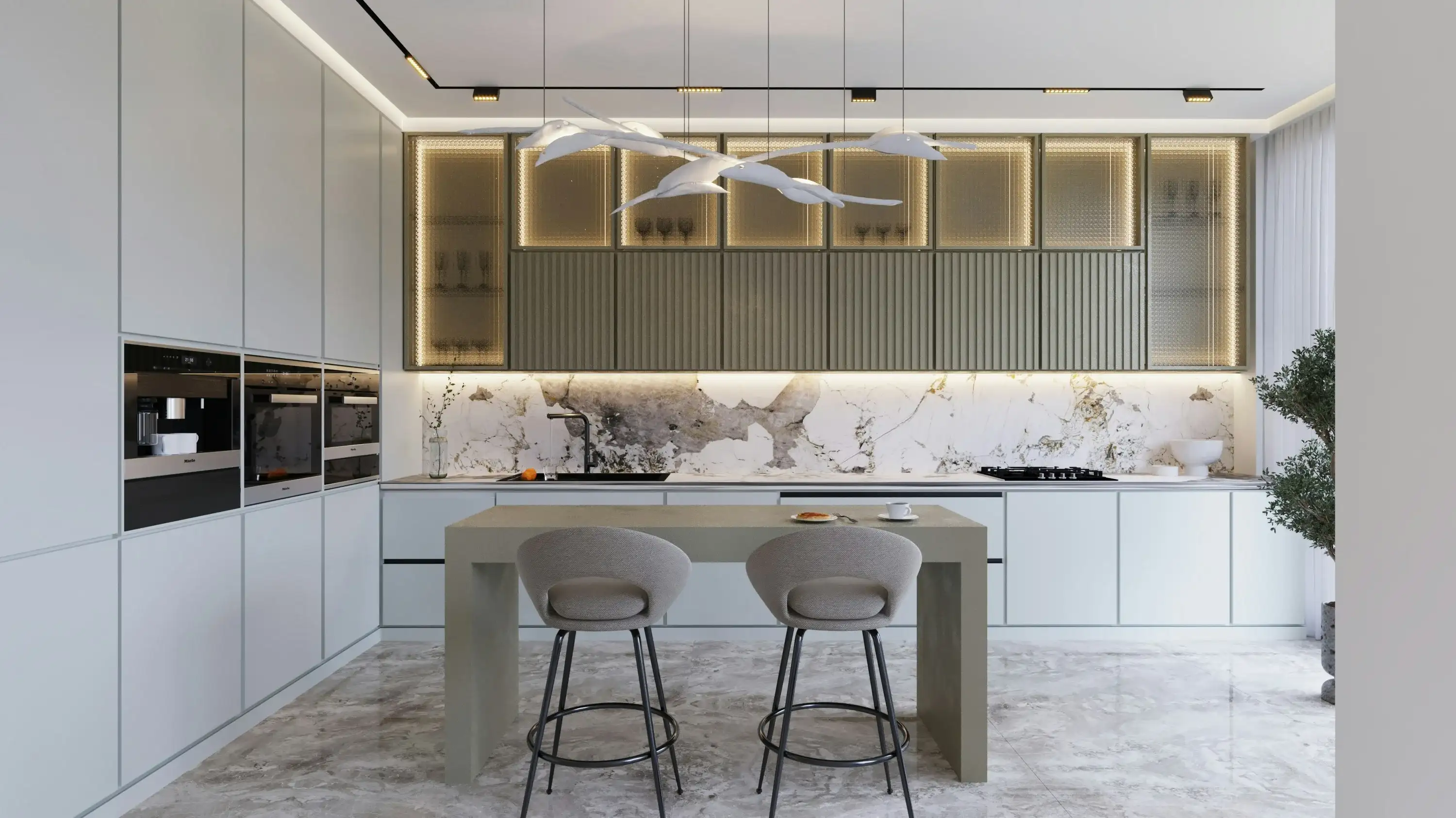 Bottom and Top Cabinet